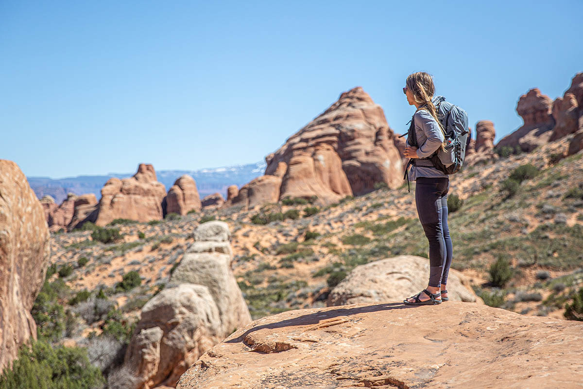 Hiking in hot sale chacos